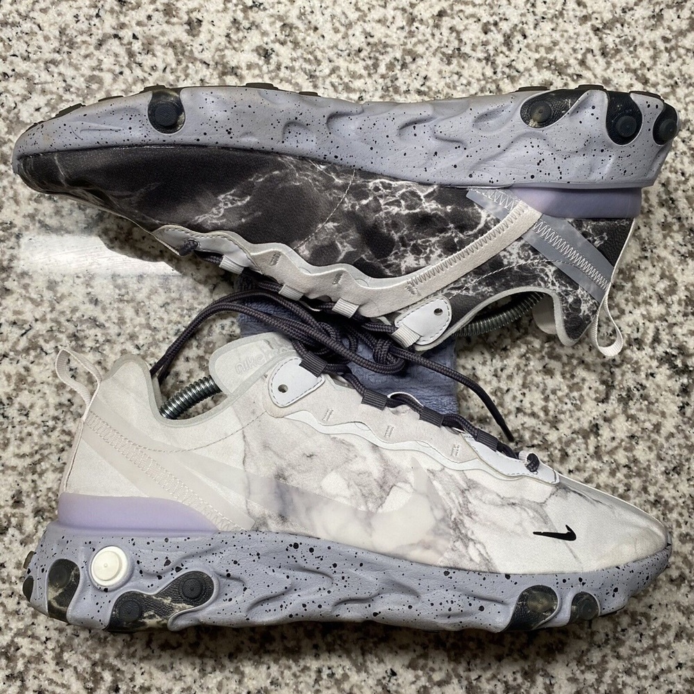 Nike React Element 55 x Kendrick Lamar ‘Pure Platinum' 2019 [CJ3312-001] Men 9.5